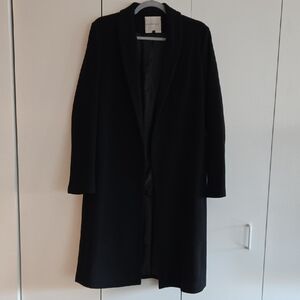 Women's Duster Coat Black